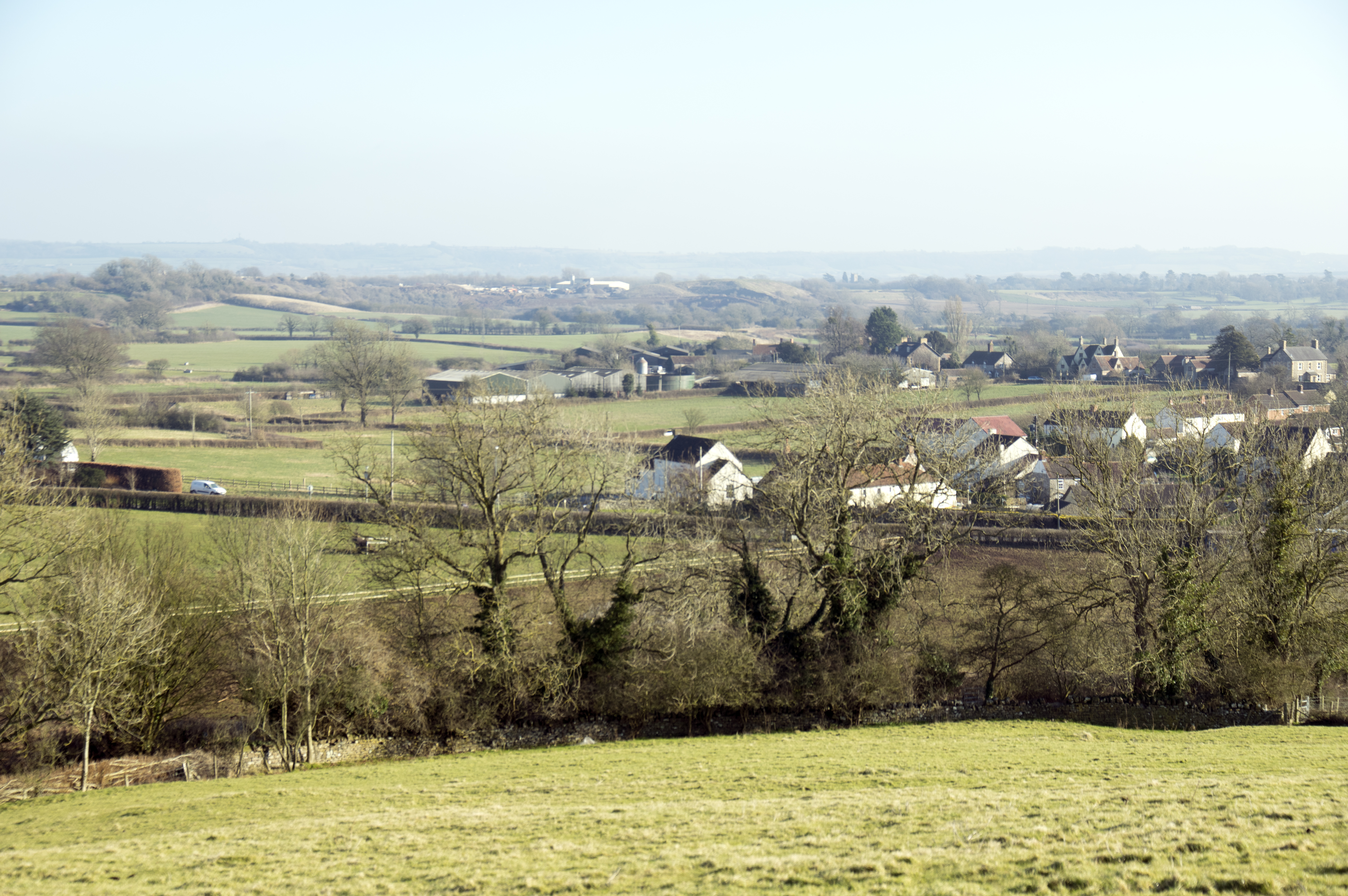 Chapel from hill